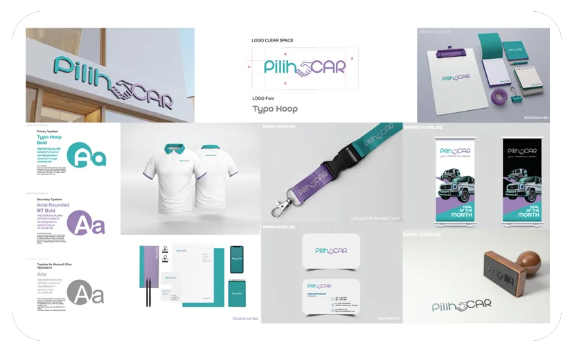 Brand identity and visual design project showcase