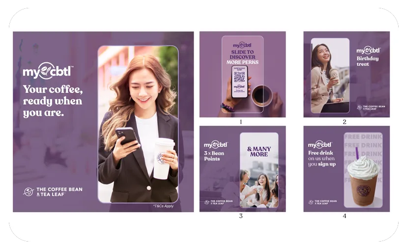 Social media campaign content design project